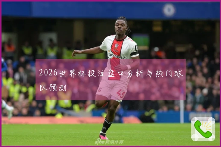 2026世界杯投注盘口分析与热门球队预测